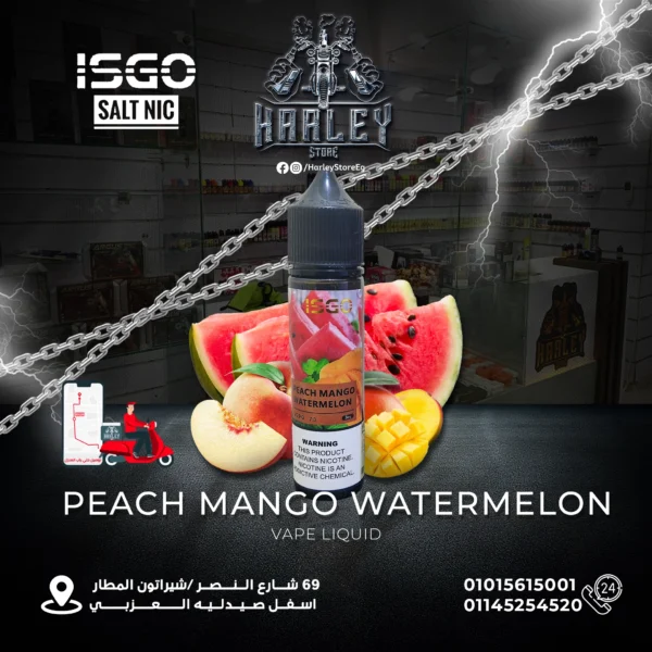 Isgo - peach mango watermelon