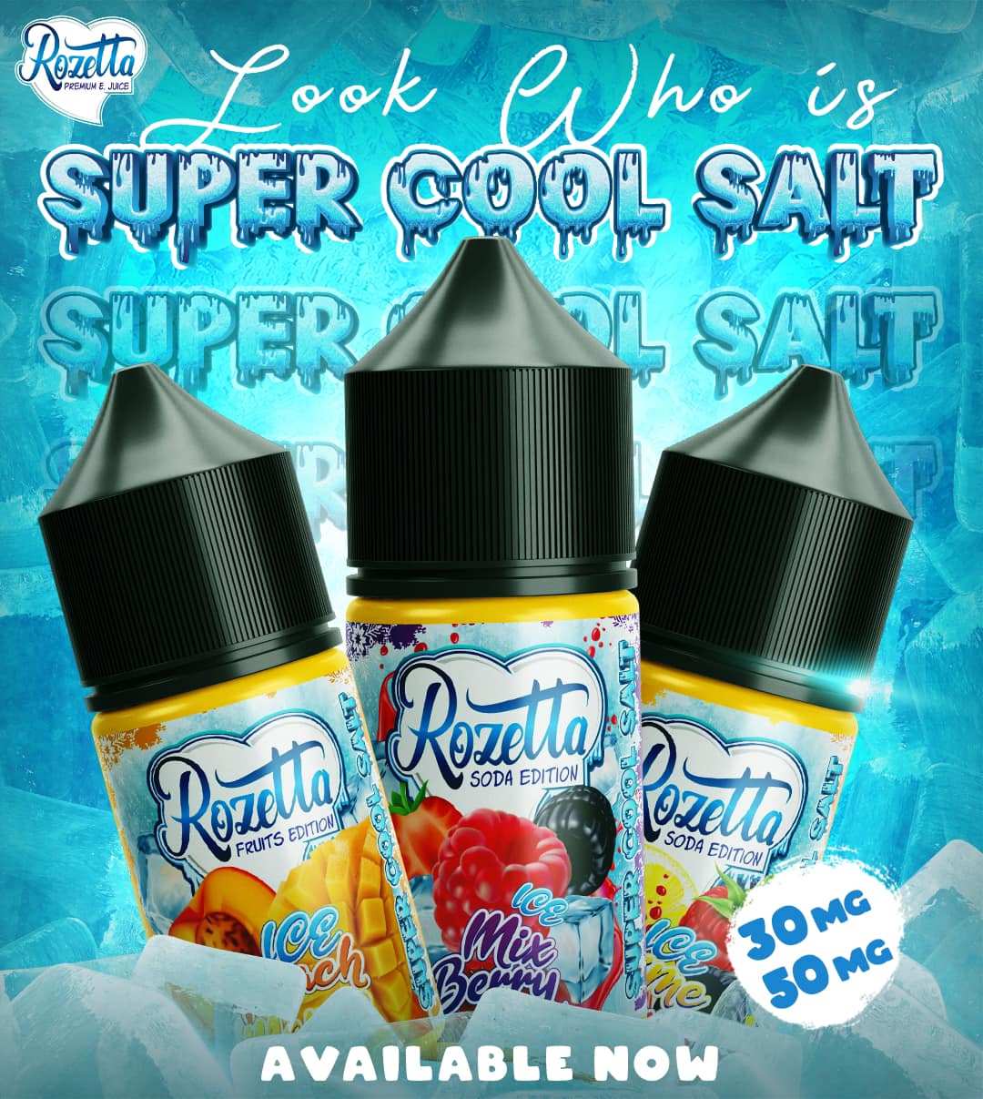 Rozetta Salt Nicotine 30ml